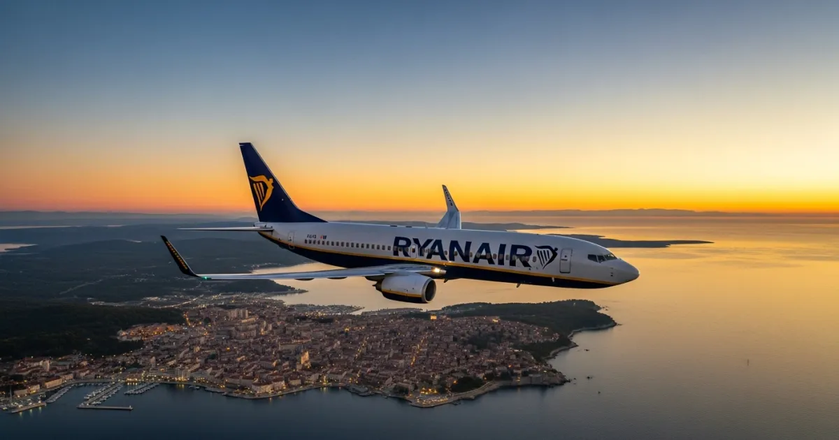 Ryanair Launches New Direct Flights Connecting Zadar, Croatia, and Kaunas, Lithuania