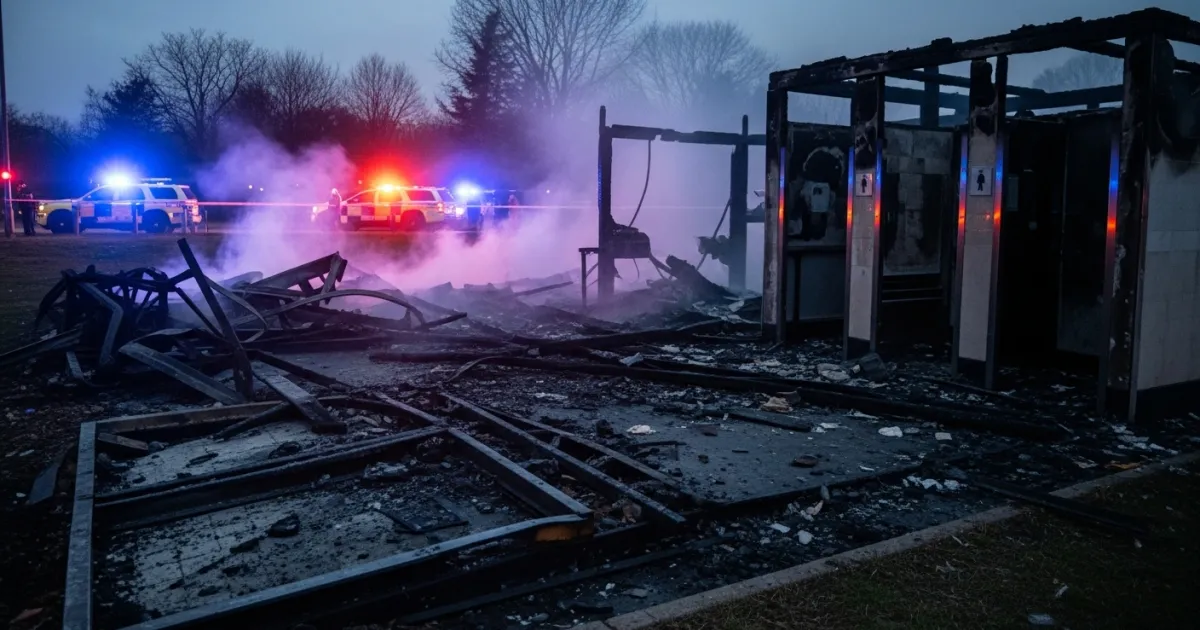 Man Charged Following Arson Attack on Salisbury Public Toilet Block