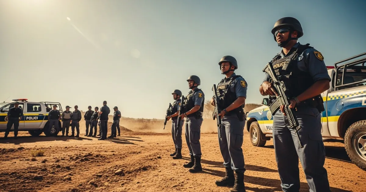 South African Police Apprehend 23 Undocumented Individuals in North West Operation