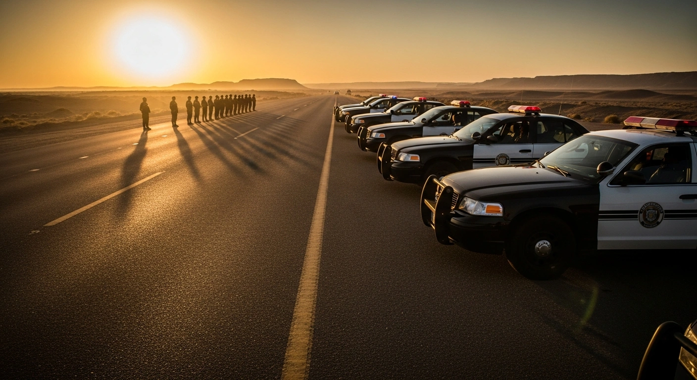 Saudi Arabian security forces conduct a nationwide enforcement operation to address residency and labor law violations.