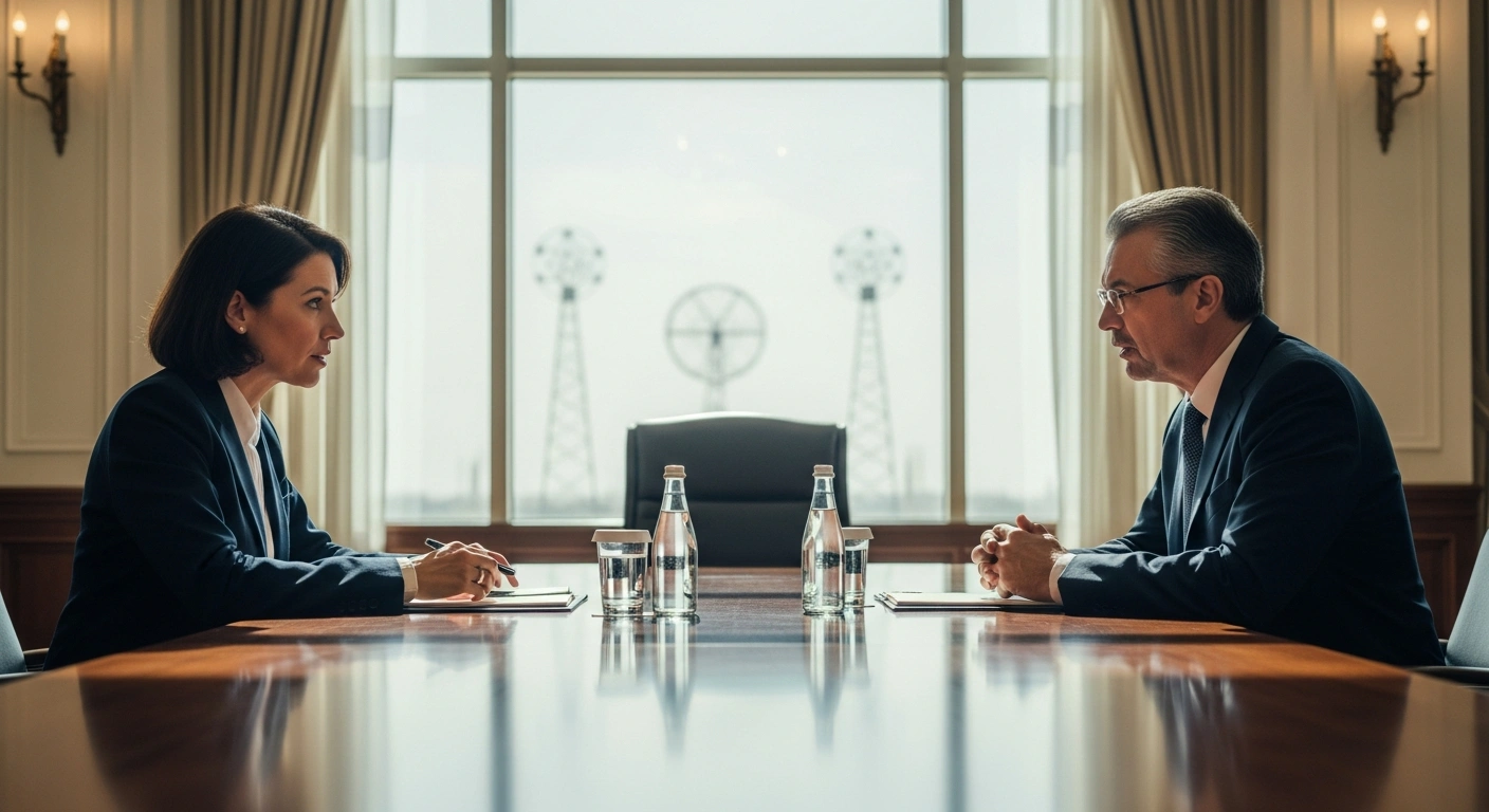 Saudi Foreign Minister Prince Faisal bin Farhan and IAEA Director General Rafael Grossi meet in Riyadh to discuss nuclear safety and peaceful energy cooperation.