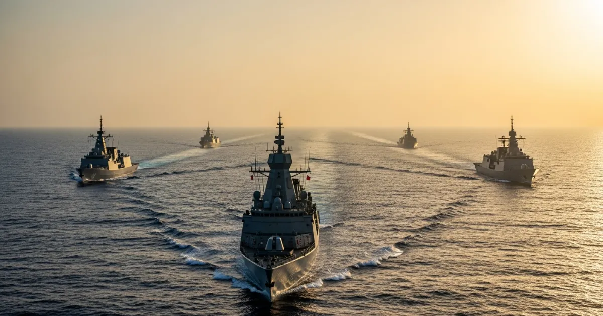 Saudi Arabia Leads New Naval Task Force to Secure Red Sea Shipping