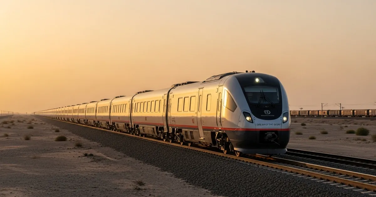 Saudi Arabia Railways Achieves Record 2025 Milestones and Unveils 'Dream of the Desert' Luxury Train