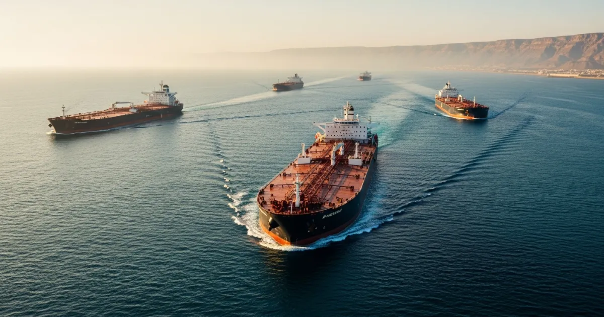 Saudi-Flagged Supertankers Transit Strait of Hormuz Following U.S.-Iran Memorandum