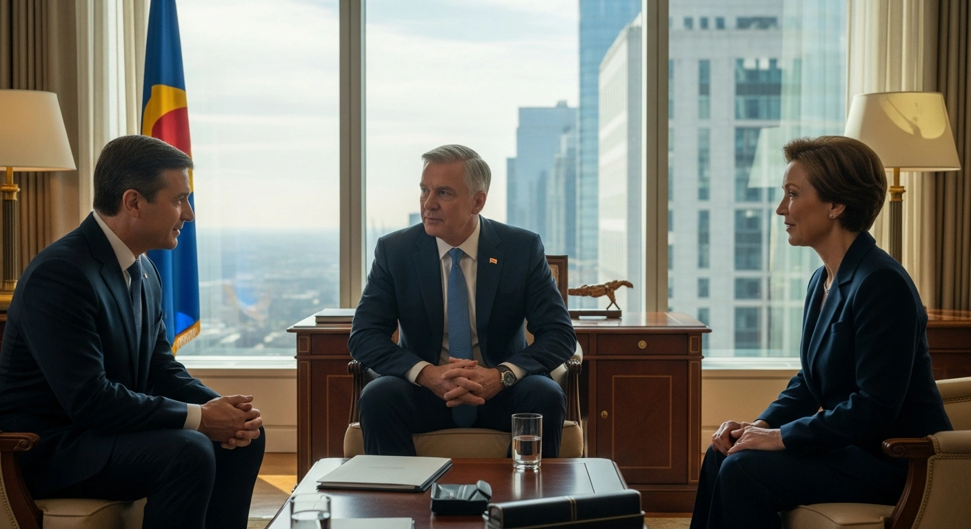 Saudi Defense Minister Prince Khalid bin Salman meets with U.S. President Donald Trump and Vice President JD Vance to discuss regional security and strategic partnership.