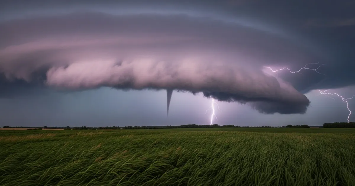 Severe Storms and Rare Tornado Risk Threaten Mid-Atlantic Region