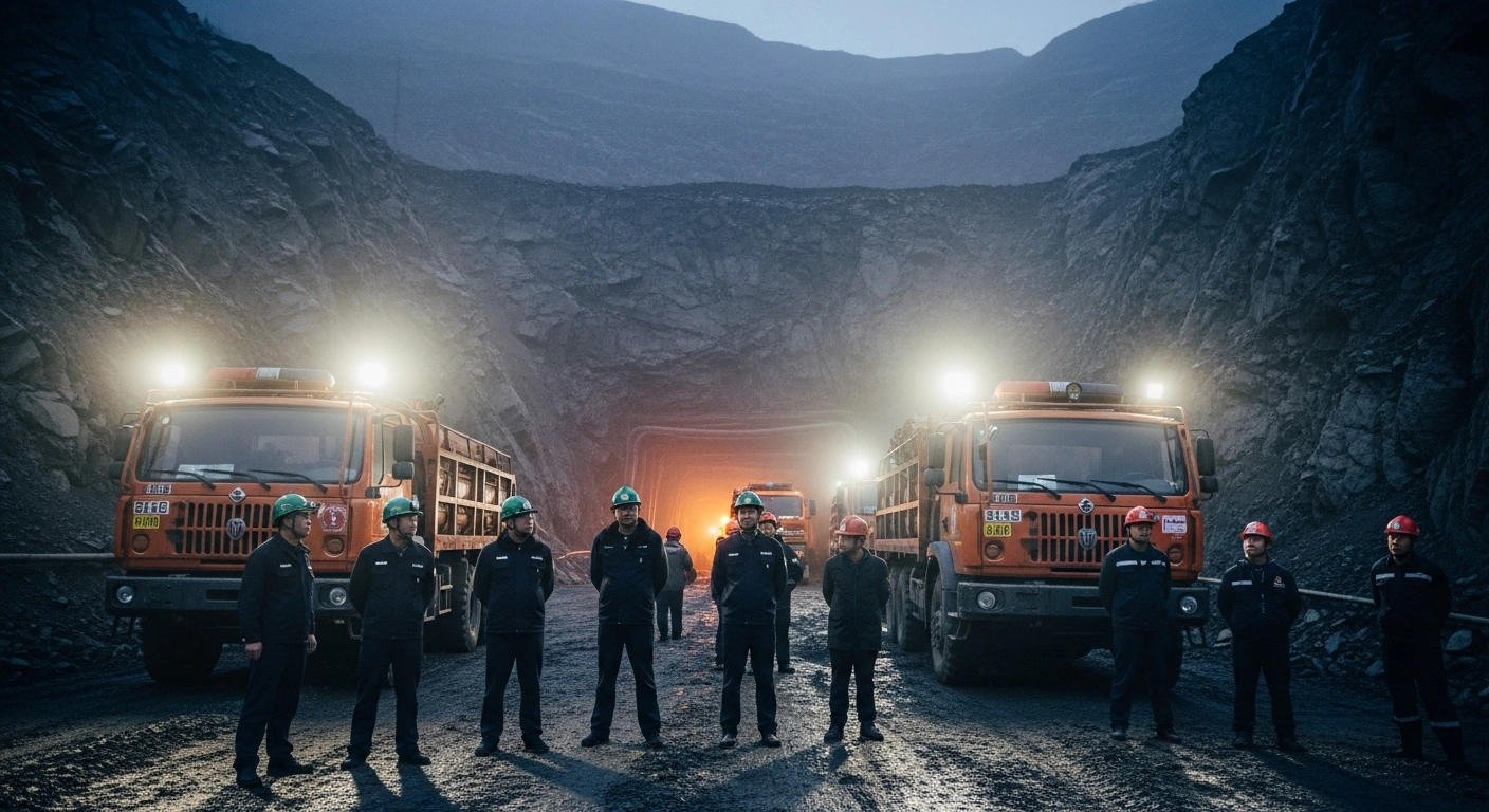 Chinese officials lead rescue operations and investigations at the site of a fatal coal mine disaster in Shanxi province.