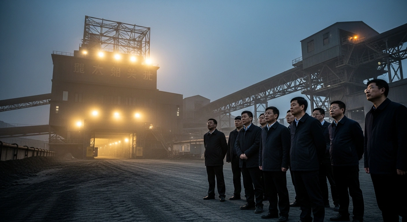 Chinese officials lead rescue operations and safety investigations at the site of a fatal coal mine disaster in Shanxi province.