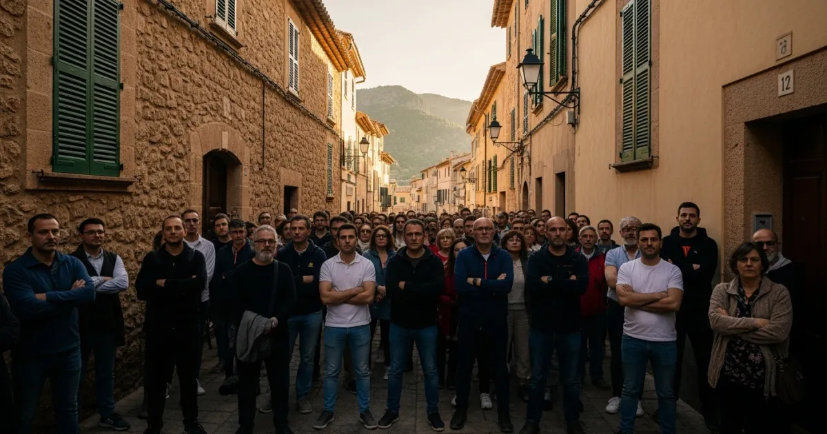 Residents of Sóller Organize Protest Against Overtourism in Mallorca