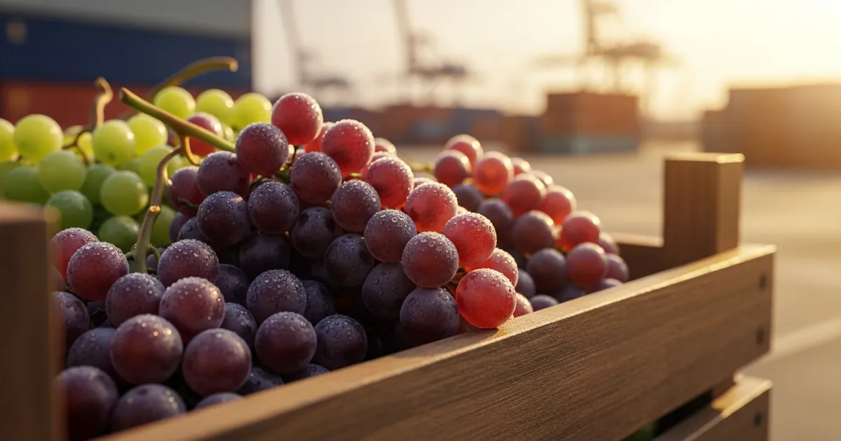 South Africa Marks Milestone with First Official Table Grape Shipment to the Philippines