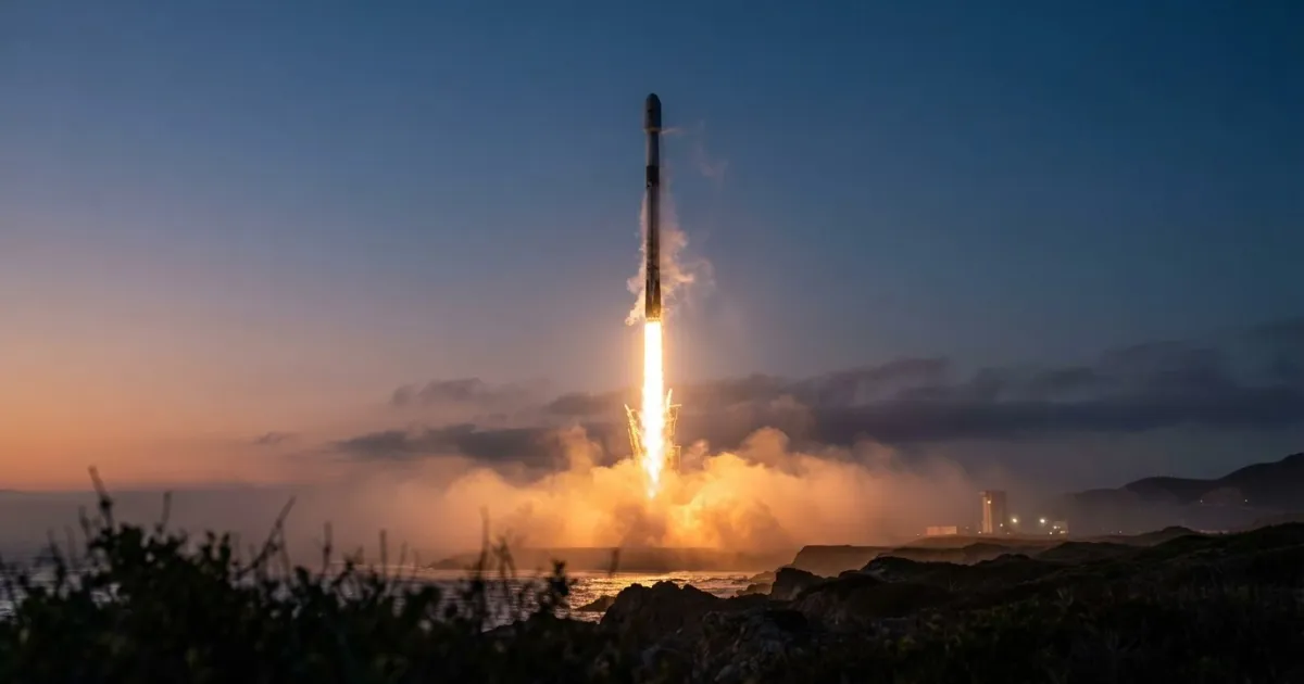 SpaceX Launches 21 Starlink Satellites for U.S. Space Force from Vandenberg
