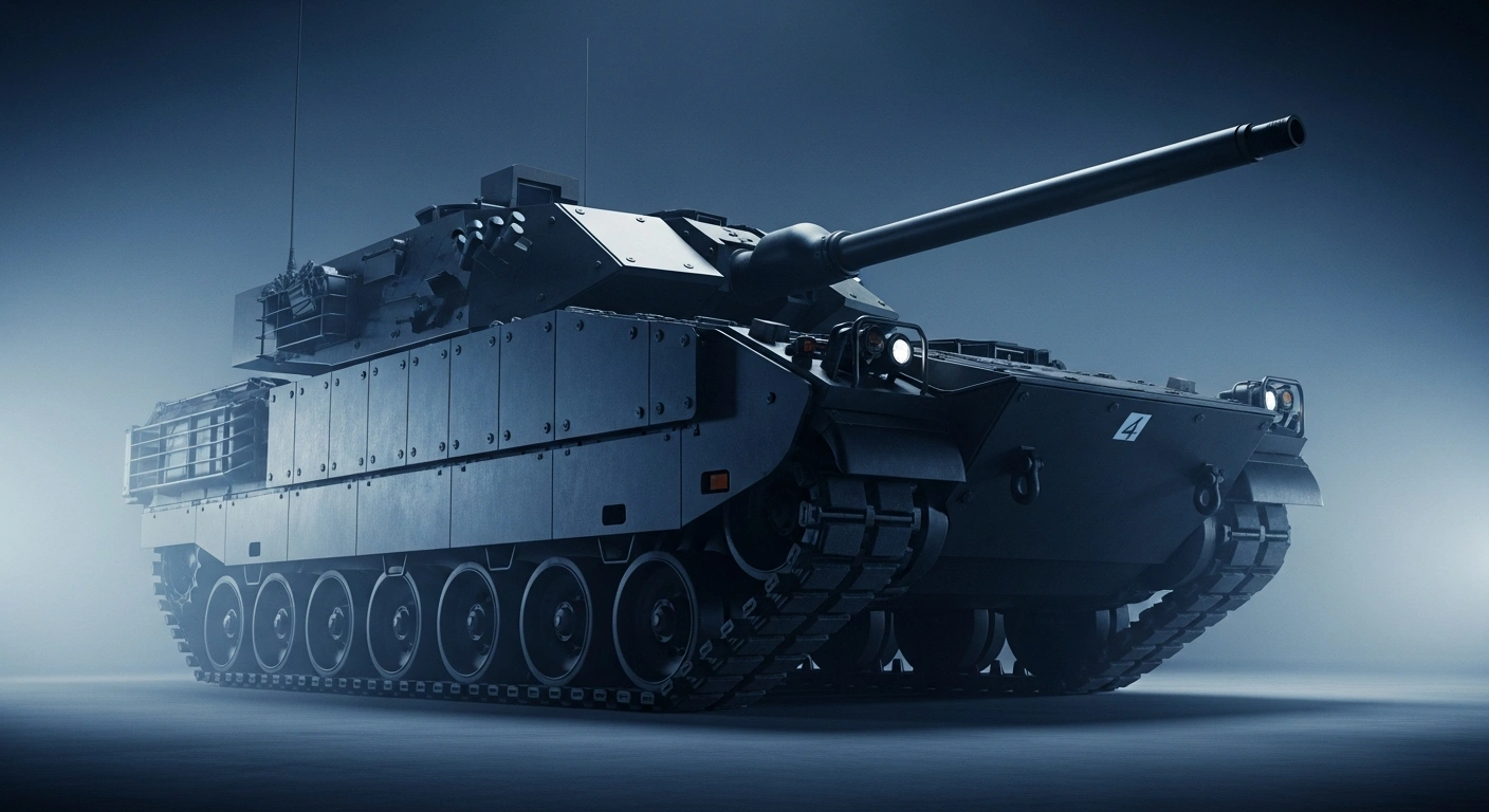 A modernized Spanish Pizarro infantry fighting vehicle, representing the €261.8 million program led by GDELS–Santa Bárbara Sistemas to upgrade 121 vehicles to Phase II capabilities.