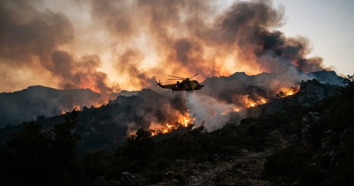 Firefighting Operations Intensify as Wildfires Persist Across Spain