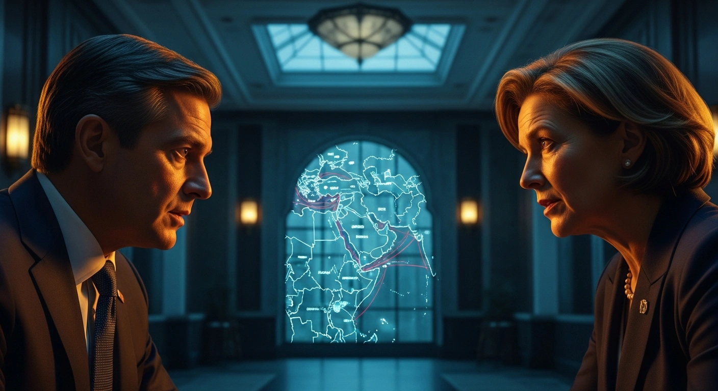 Prime Minister Keir Starmer and Prime Minister Giorgia Meloni discuss maritime security and global shipping routes during a high-level diplomatic meeting.