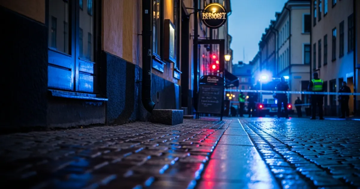 Swedish Police Investigate Assault at Restaurant in Stenstan, Sundsvall