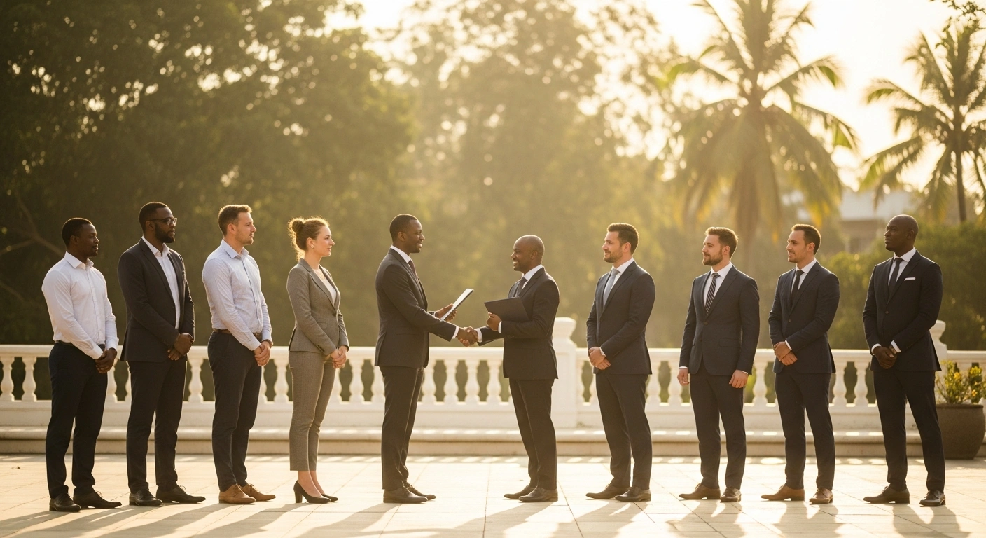 International delegates gather in Accra, Ghana, to represent Switzerland's commitment to sustainable global supply chains at the ISEAL Global Sustainability Symposium.