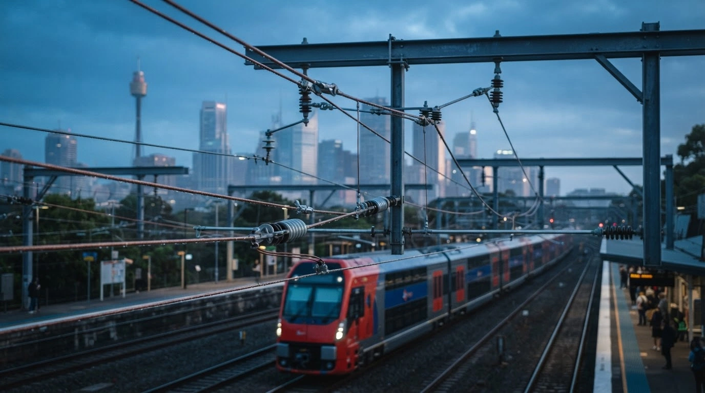 Engineers have successfully repaired the overhead wiring on the Sydney rail network, allowing commuter trains to resume normal operations at dawn.
