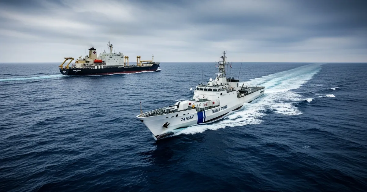 Taiwan Coast Guard Intercepts and Expels Chinese Research Vessel
