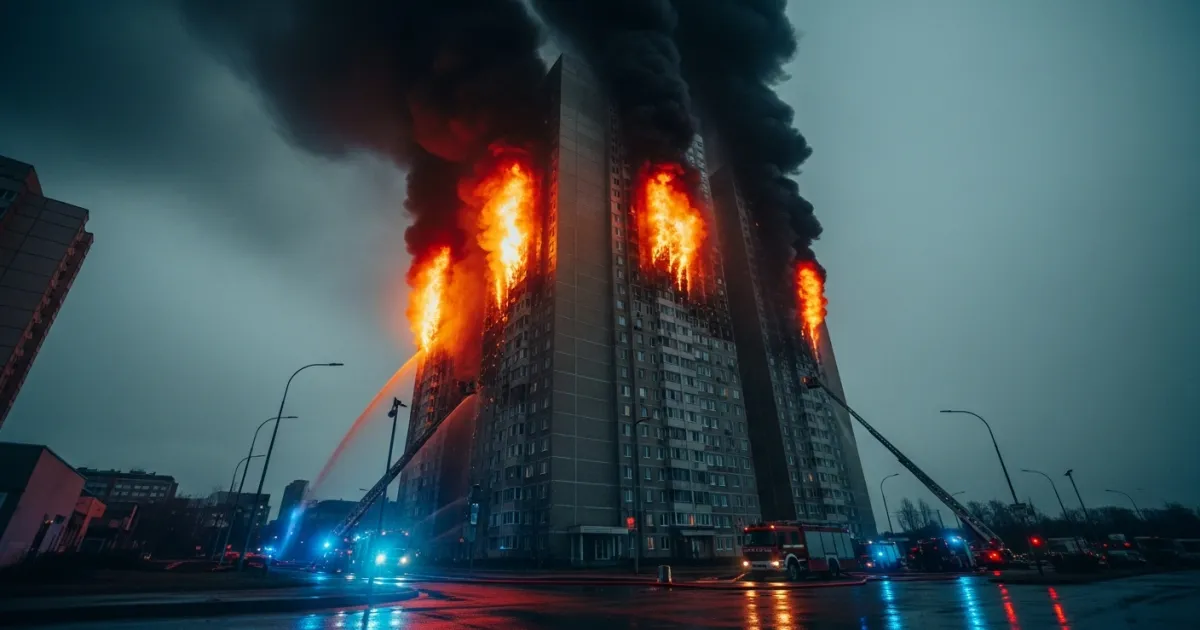 Three Dead, 23 Injured in High-Rise Apartment Fire in Taiyuan, China