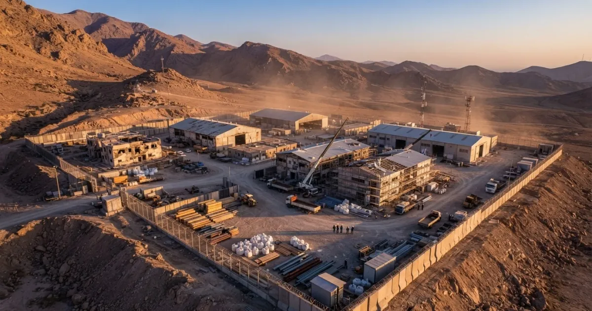 Satellite Imagery Reveals Reconstruction Efforts at Iran's Taleghan 2 Site