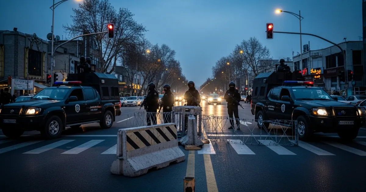 Iranian Authorities Increase Security Presence Across Tehran