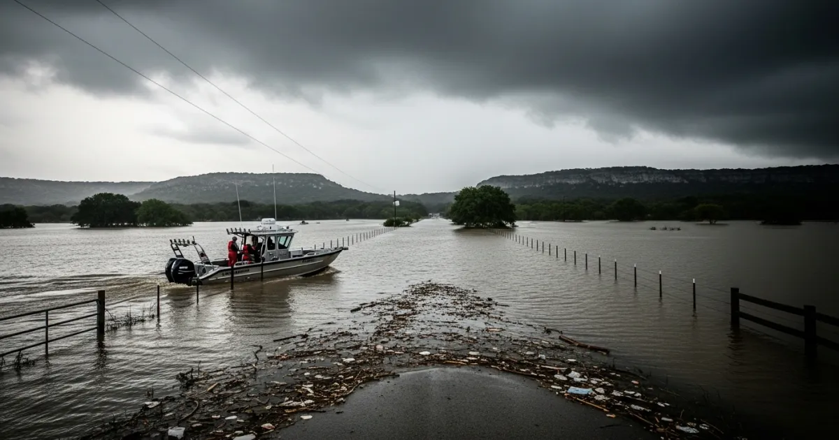 Severe Flooding in Texas Hill Country Leaves Two Dead as Rescue Efforts Continue