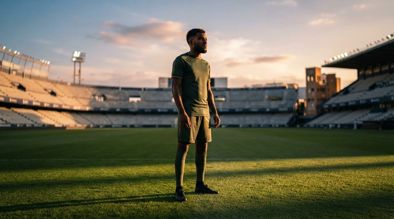 French midfielder Thomas Lemar stands on a football pitch during a training session after his loan move to Elche CF.