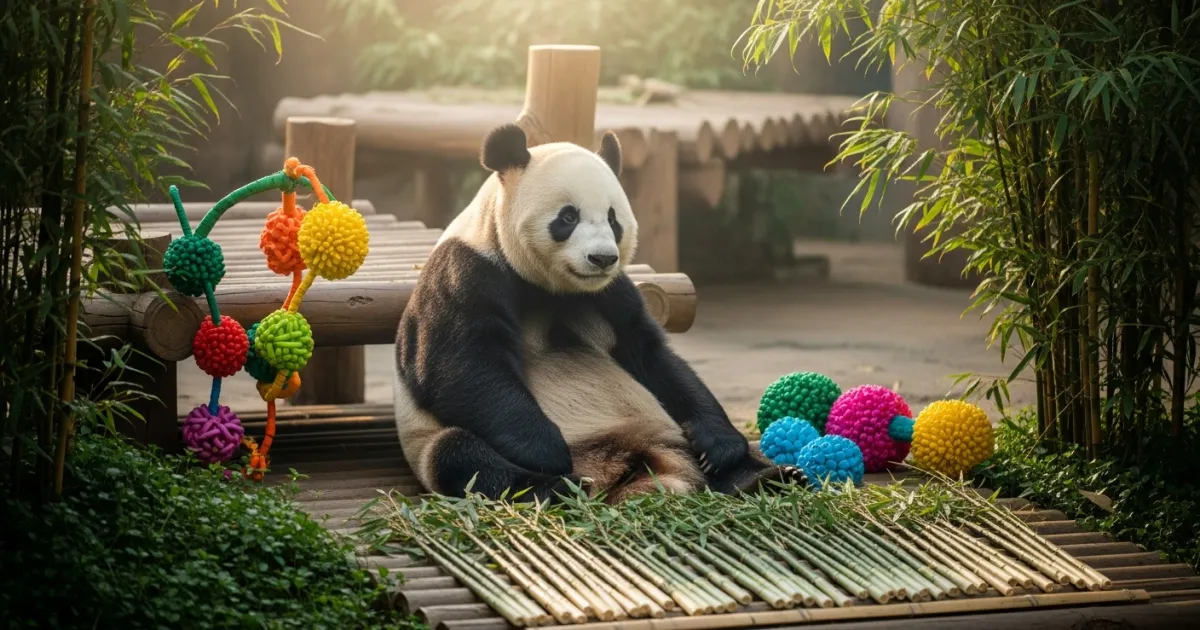 Giant Panda Xing Mei Celebrates 15th Birthday at Tianjin Zoo
