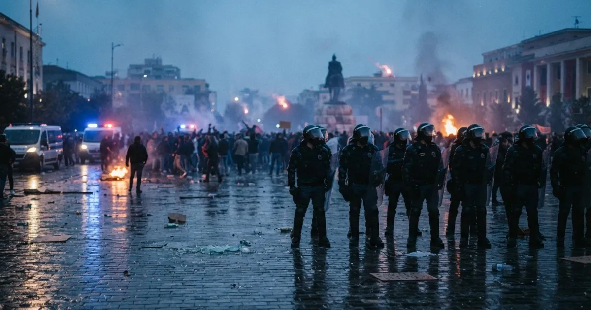 Albanian Ministry Reports 156 Injured Following Four Days of Civil Unrest in Tirana