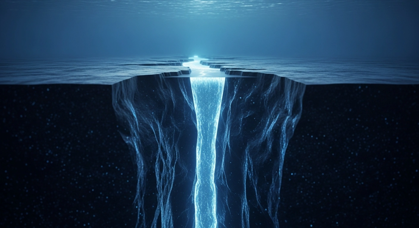 A cross-section diagram of the Pacific Ocean floor showing a slippery clay layer between tectonic plates that caused the 2011 Tohoku earthquake.