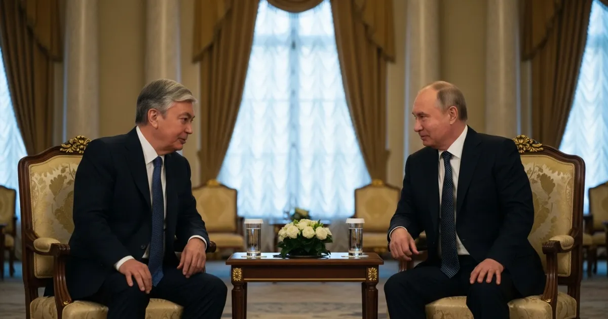 Kazakhstan President Tokayev Discusses Ukraine Conflict Resolution with Putin