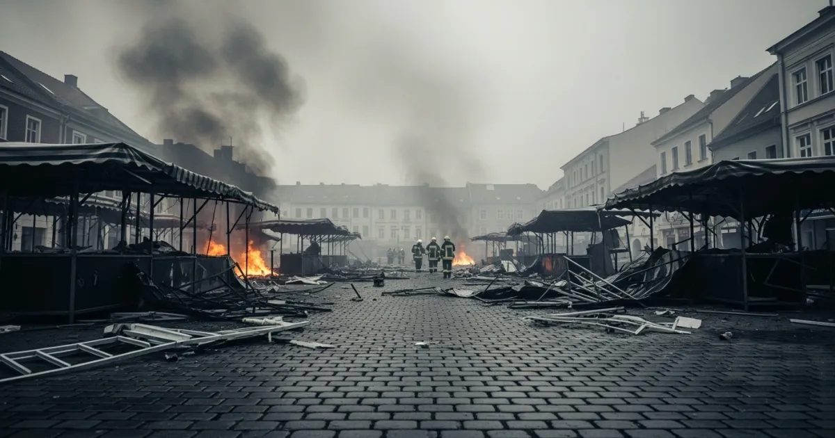 Fatal Drone Strike Reported at Market in Russian-Controlled Tokmak