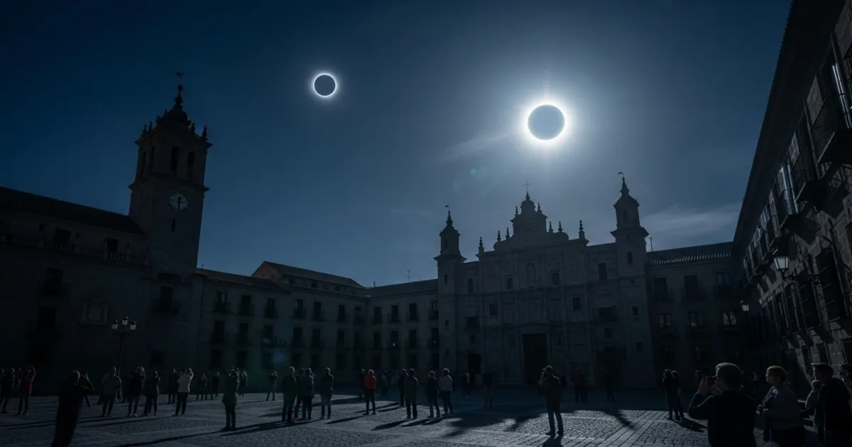 Spain Witnesses Historic Total Solar Eclipse