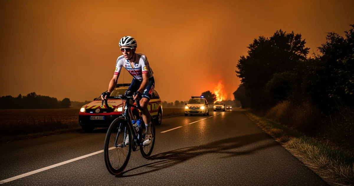 Tour de France Final Stage Shortened Amid Emergency Wildfire Response