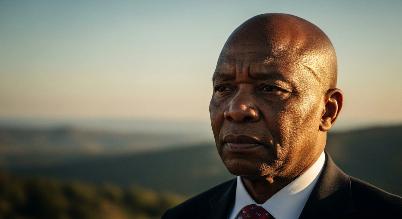 A respectful portrait of the late Dr. Ntuthuko Mahlaba, former Mayor of Newcastle, reflecting on his political legacy in South Africa.