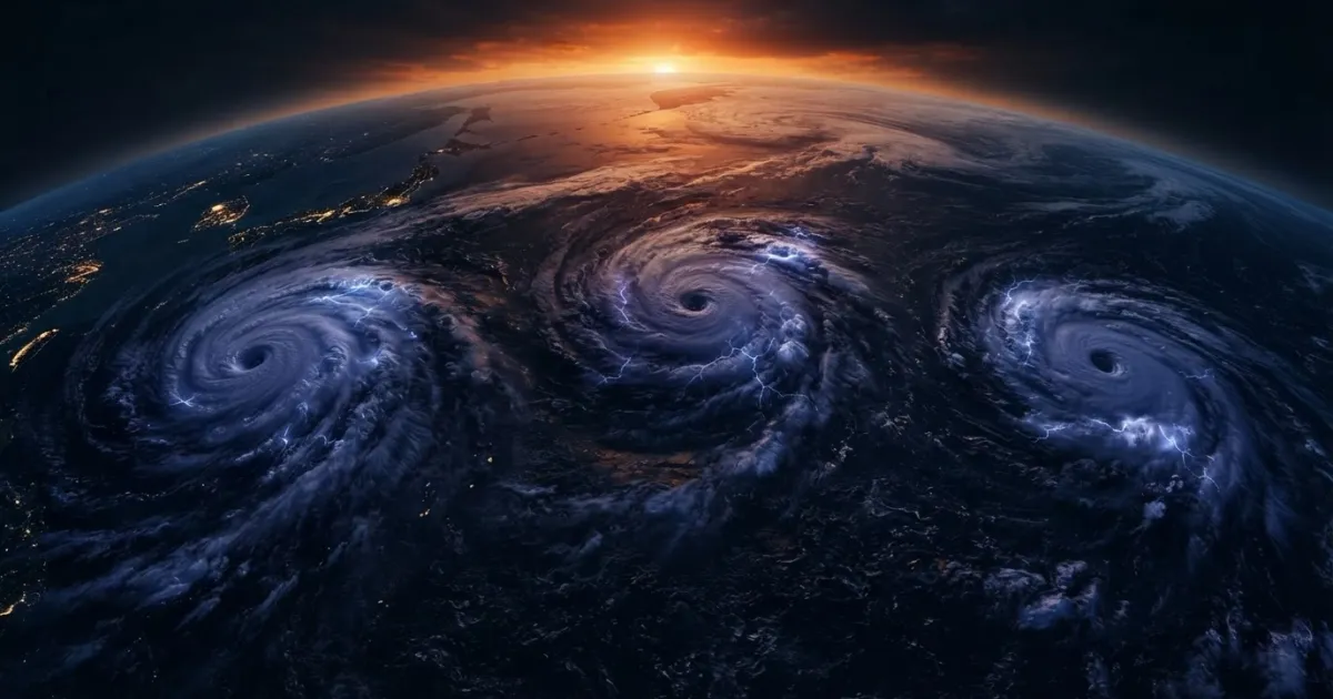 Multiple Typhoons Including Choi-wan Threaten Pacific Region