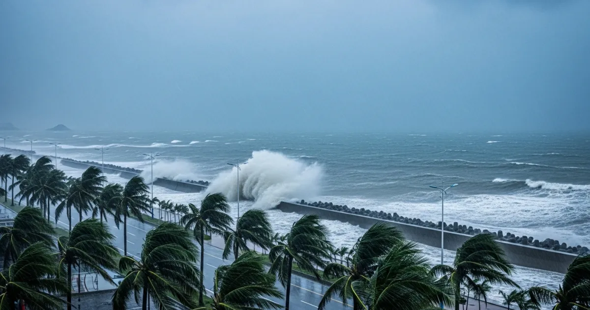 Tropical Storm Noul Brings Heavy Rainfall and Winds to Southeastern China