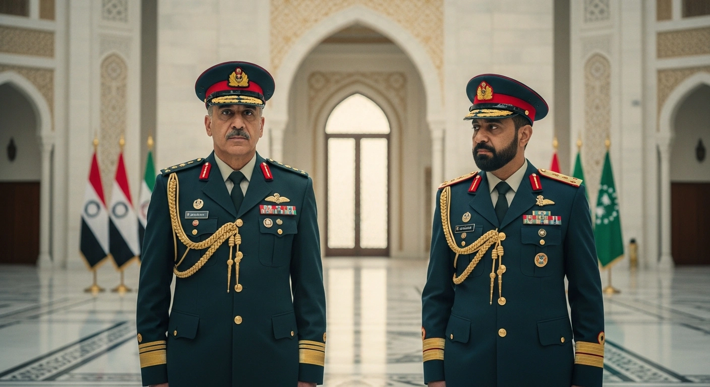 Turkish Defense Minister Yasar Guler meets with Kuwaiti Chief of General Staff Lieutenant General Bandar Al-Muzain to discuss military cooperation.