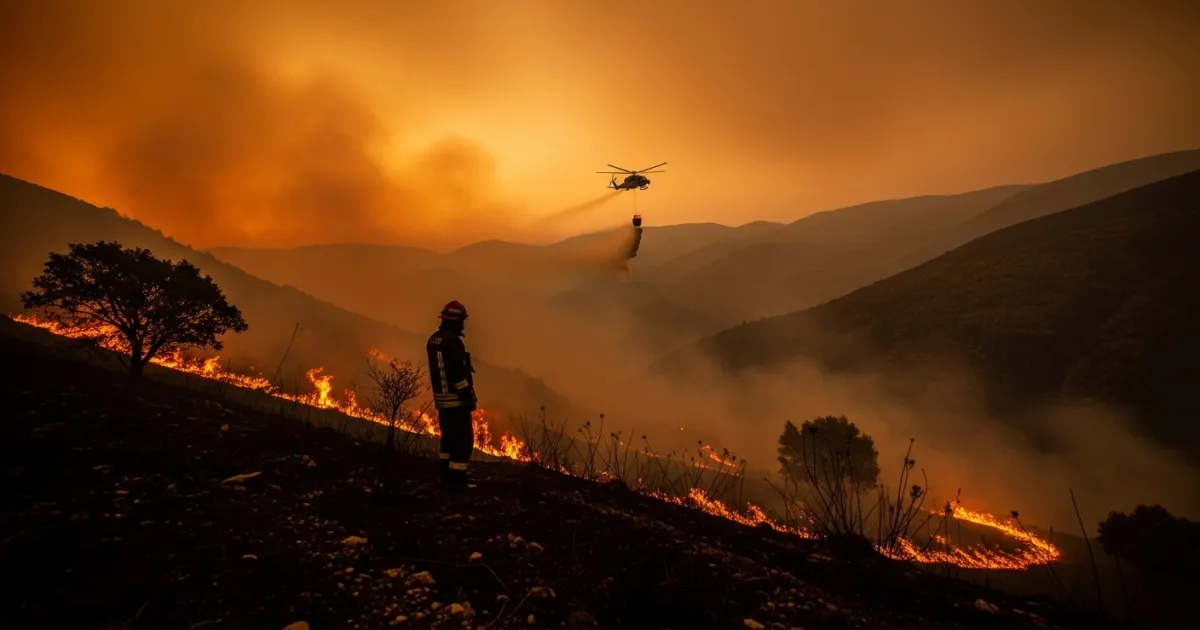 Turkish Authorities Gain Control Over Mediterranean Wildfires
