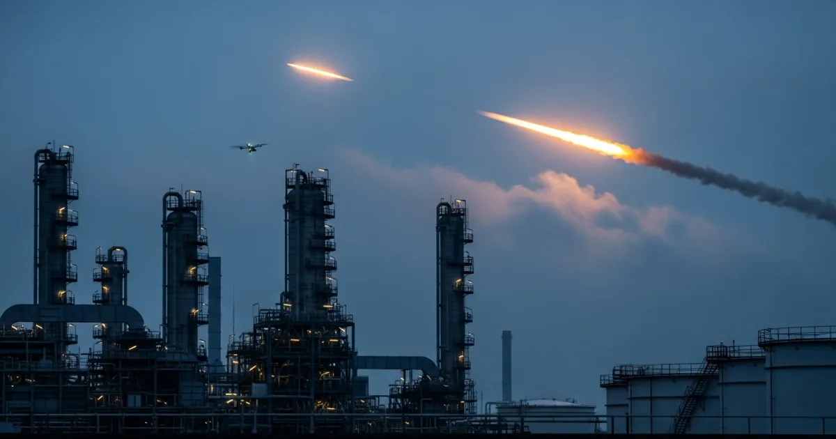 Russian Air Defenses Intercept Drone Targeting Tyumen Oil Refinery