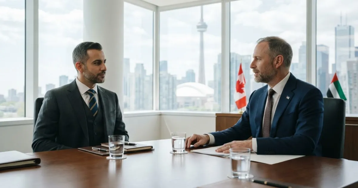 Abu Dhabi Crown Prince Sheikh Khaled bin Mohamed bin Zayed Al Nahyan Begins Official Visit to Canada