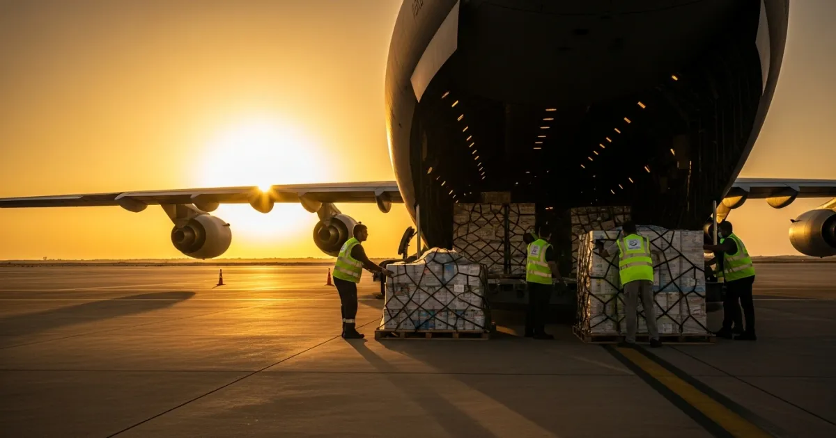 UAE Dispatches 100 Tonnes of Humanitarian Aid to Gaza