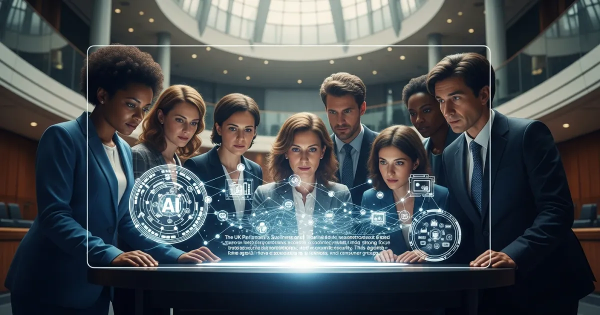 UK Parliament Committee Unveils Seven Priorities for Economic Revival, Highlighting AI Transformation