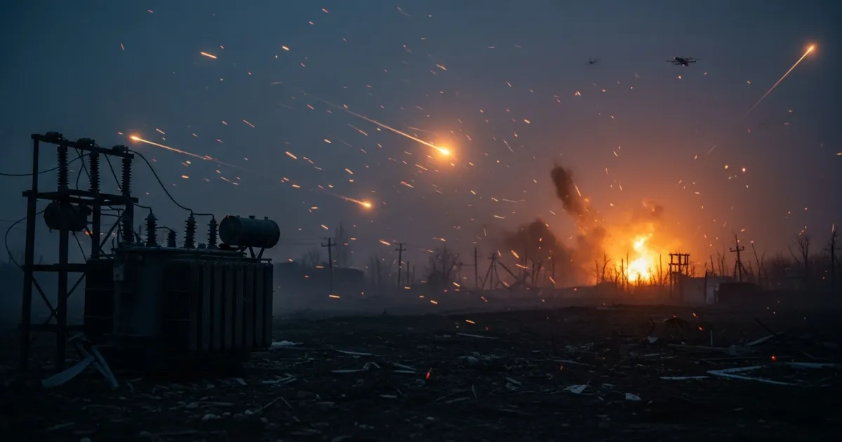 Russian Forces Launch Large-Scale Missile and Drone Attacks Across Ukraine