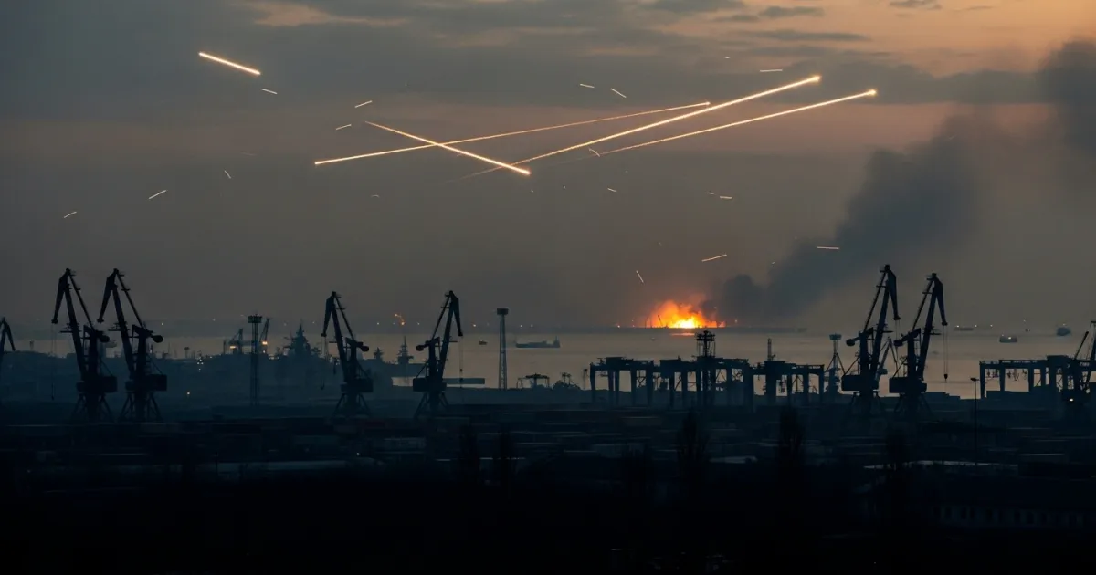 Ukrainian Forces Target Russian Naval Base in Novorossiysk
