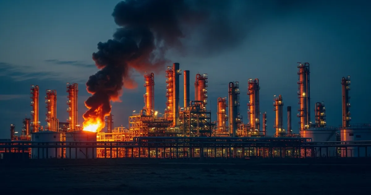 Ukrainian Drone Strike Targets Oil Refinery in Kstovo, Russia