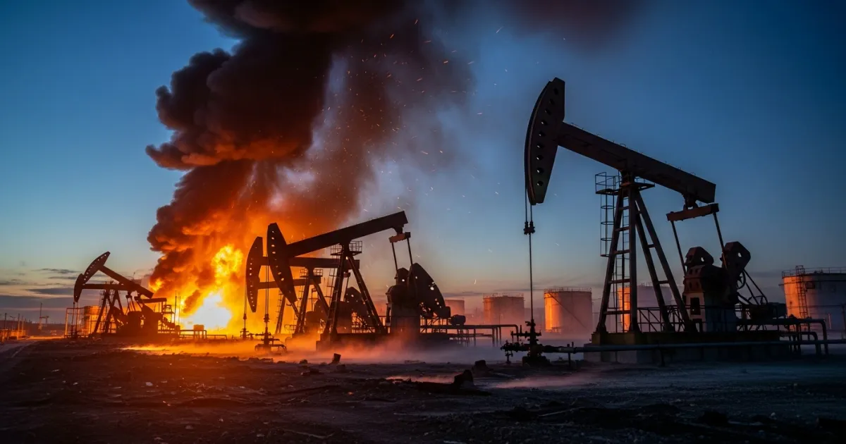Ukrainian Drone Strike Reported at Oil Facility in Russia's Vladimir Region
