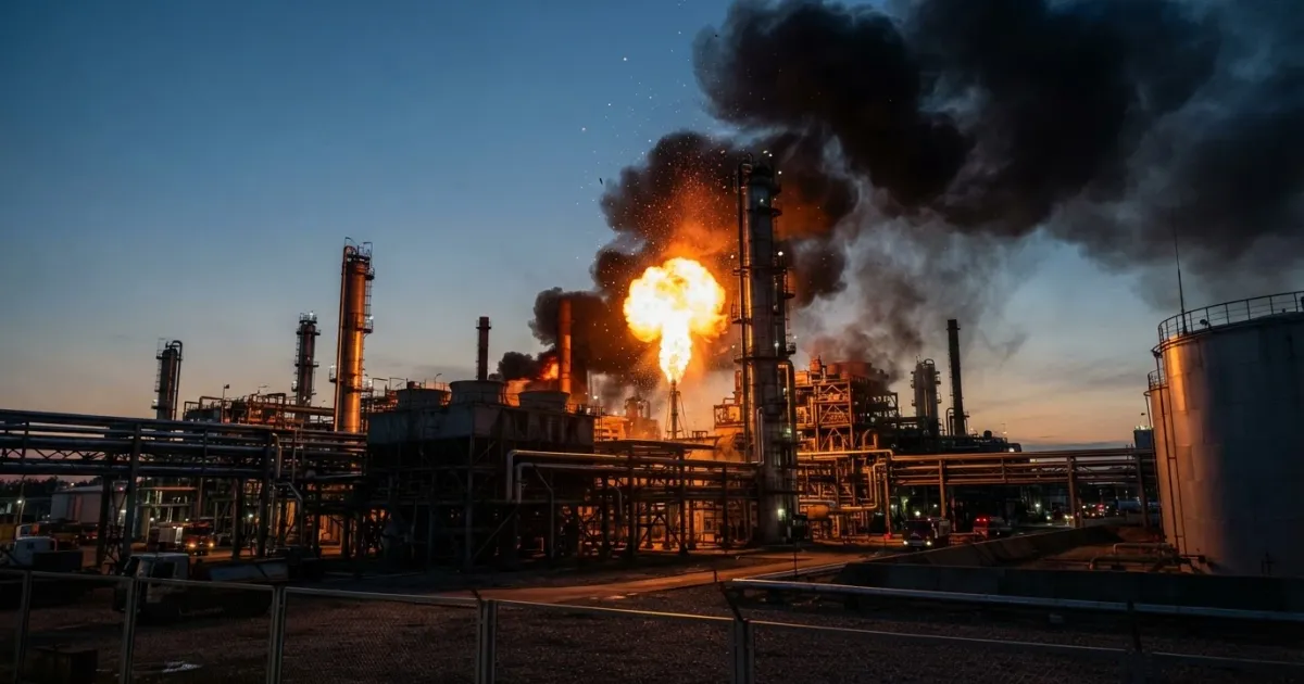 Ukrainian Drone Strike Targets Slavneft-YANOS Refinery in Yaroslavl