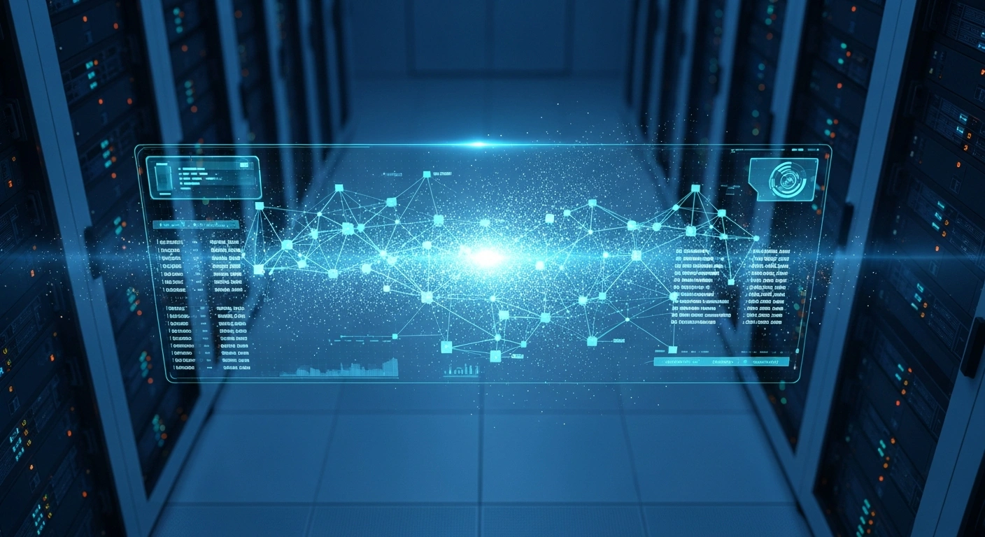 A digital visualization of AI-based screening technology filtering duplicate applications for the UPSC Civil Services Examination.