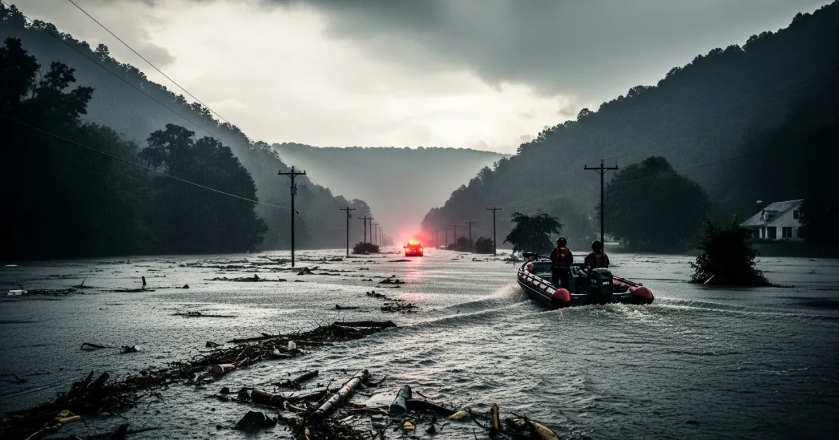 Two Dead Following Severe Flash Flooding in Upshur County, West Virginia